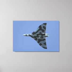 Vulkanbomber under flygning canvastryck