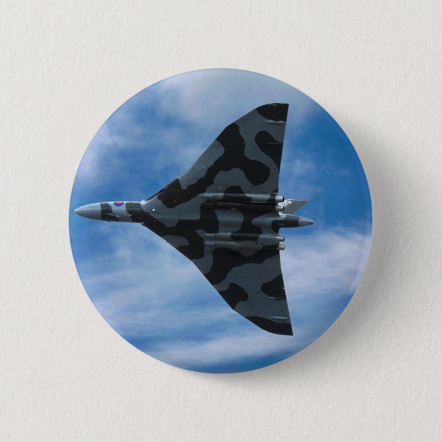Vulkanbomber under flygning knapp (Framsida)