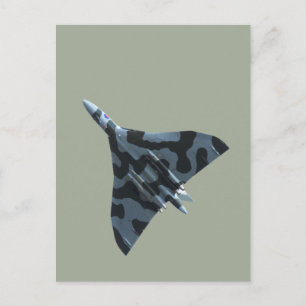 Vulkanbomber under flygning vykort