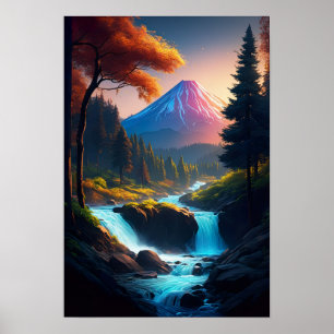 Vulkanens serenitet, sömngianten poster