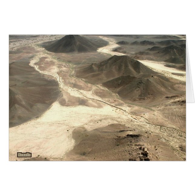 Vulkaner Hälsningskort (Framsidan Horizontal)