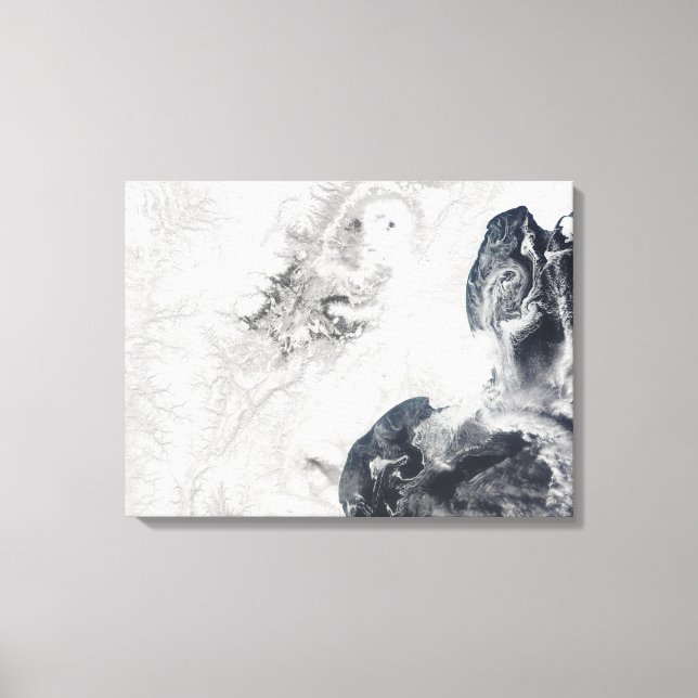 Vulkaner i centrala Kamchatka-Peninsulan Canvastryck (Framsida)