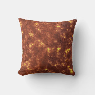 Vulkanisk hett lava planet yta kudde