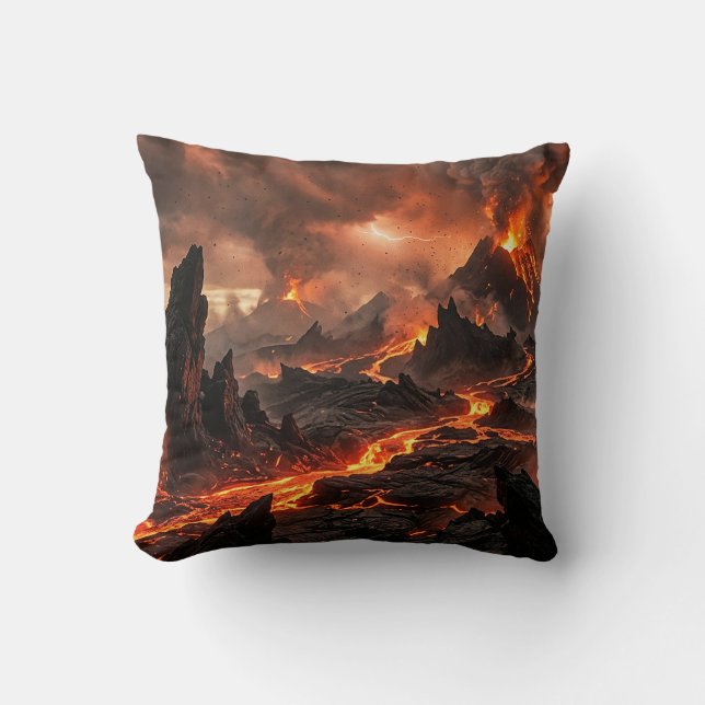 Vulkanisk lava kudde (Framsida)