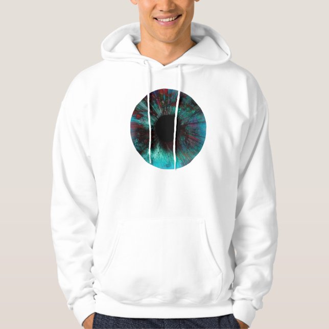 Vulkaniska ögamanar Hoodie (Framsida)