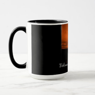 Vulkanutbrott Island Natur Mugg
