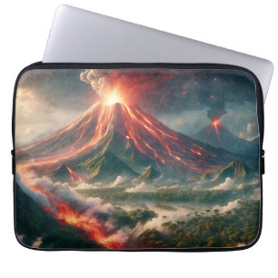 Vulkanutbrott Laptop Fodral