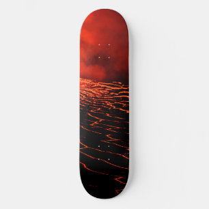 vulkanutbrott mini skateboard bräda 18,5 cm