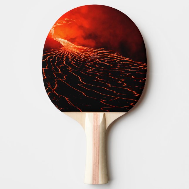 vulkanutbrott pingisracket (Framsidan)