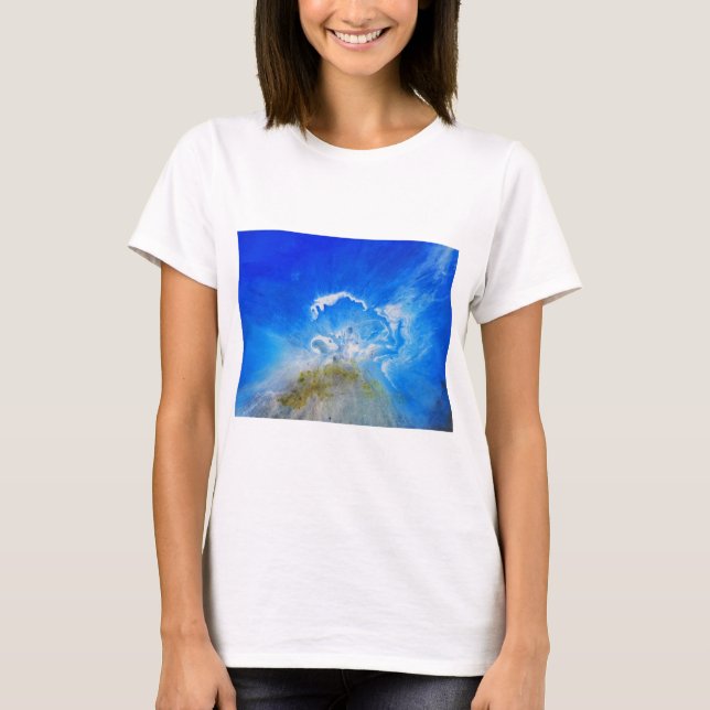 Vulkanutbrott T Shirt (Framsida)