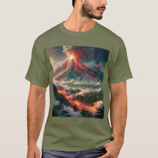 Vulkanutbrott T Shirt