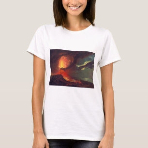 Vulkanutbrott vid Vesuviusberget (Live Volcano) T Shirt