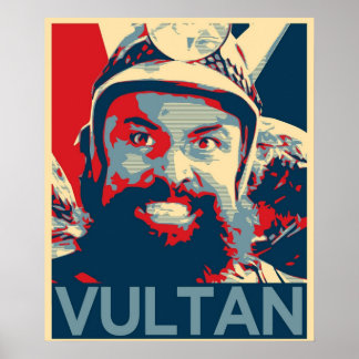 Vultan Inspired by Flash Gordon Poster