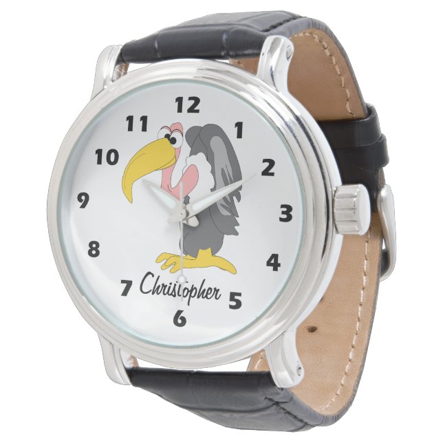 Vulture Design Personalised Armbandsur (Vinklad)