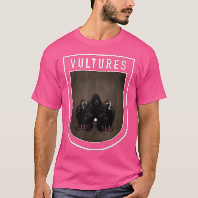 Vulturer. Rap. Hip hop. Väster. T Shirt (Framsida)