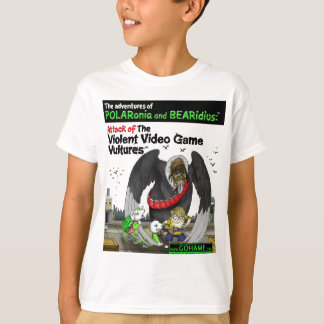 Vulturerna för våldsamma videospel t shirt