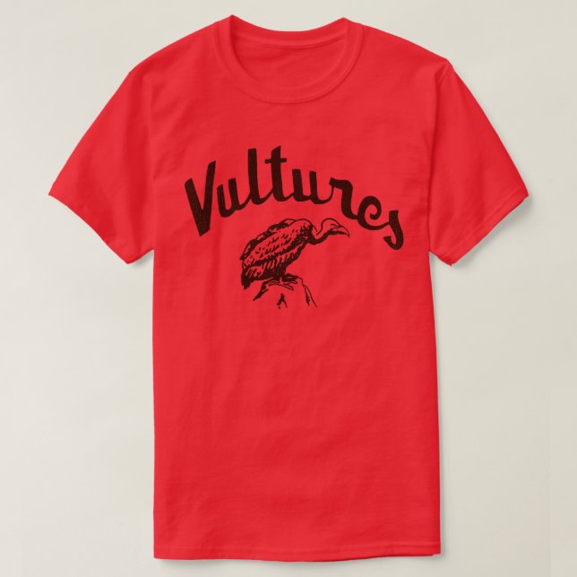 Vultures 70 s Punk Sten T Shirt (Design framsida)