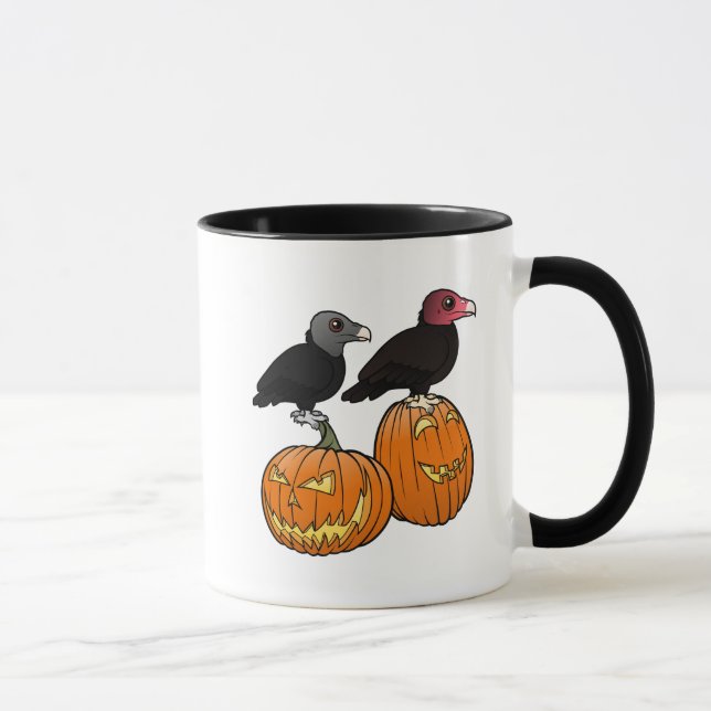 Vultures Celebrate Halloween! Mugg (Höger)