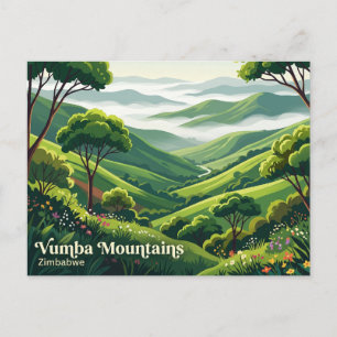 Vumba-bergen Zimbabwe Vykort