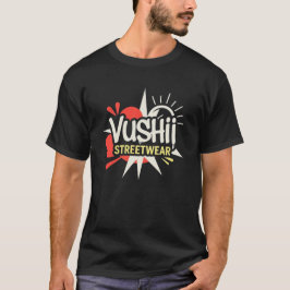 Vushii Streetwear Grafisk T Shirt