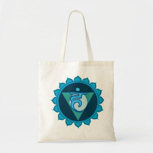 Vushudha eller Throat Blue Chakra Tote Tygkasse