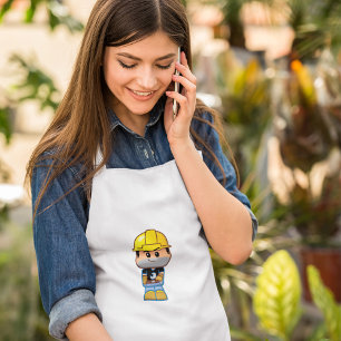 Vuxen Apron för byggarbetare Förkläde