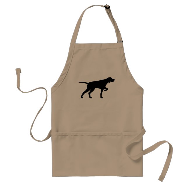 Vuxen Apron, pekare Silhouette Förkläde (Framsidan)