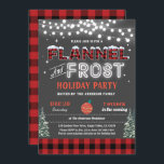 Vuxen av Flanals och frost Julens julfest Inbjudningar<br><div class="desc">[All text är redigerbar,  förutom "FLANNEL AND FROST"]Hämta den här snyggten nu!
Tillfälle: Jul party,  julfest,  party, ,  babydusch,  födelsedagsfest,  pension etc. Tema: Jul,  flankostume party,  pajama PartyStyle: moderna,  chic,  glada,  roligaFärger: röd,  vit,  gråGrafik: bakgrund,  röd flanell,  ljusbox,  typografi,  julprydnad,  en träd,  ströljus</div>