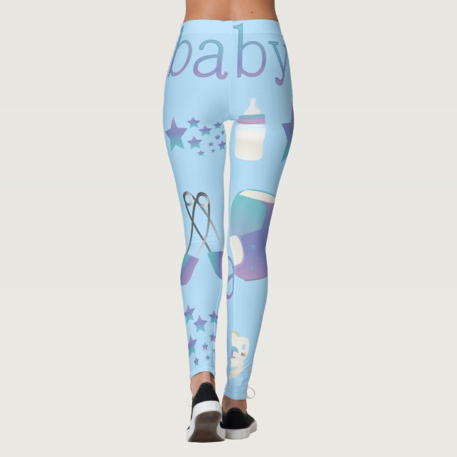 Vuxen baby för ABDL-damasker | | Baby4Life Leggings (Baksida)