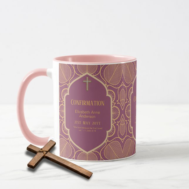 Vuxen BEKRÄFTELSE GAV Ro Guld Female Mugg (Skapare uppladdad)