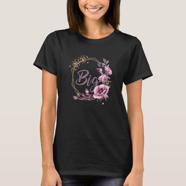 Vuxen Big Little Sorority Week Reveal Syrran T Shirt (Framsida)