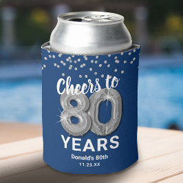 Vuxen Birthday Cheers till 80 år