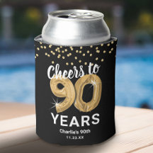 Vuxen Birthday Cheers till 90 år