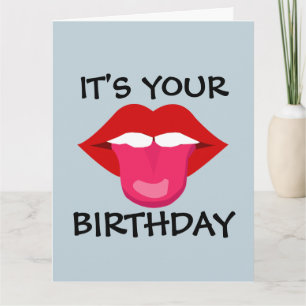 VUXEN BIRTHDAY FOR HIM MAKE GREETARD KORT