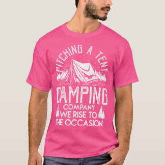 Vuxen Camping Shirts Manar Women Pitching A Te T Shirt