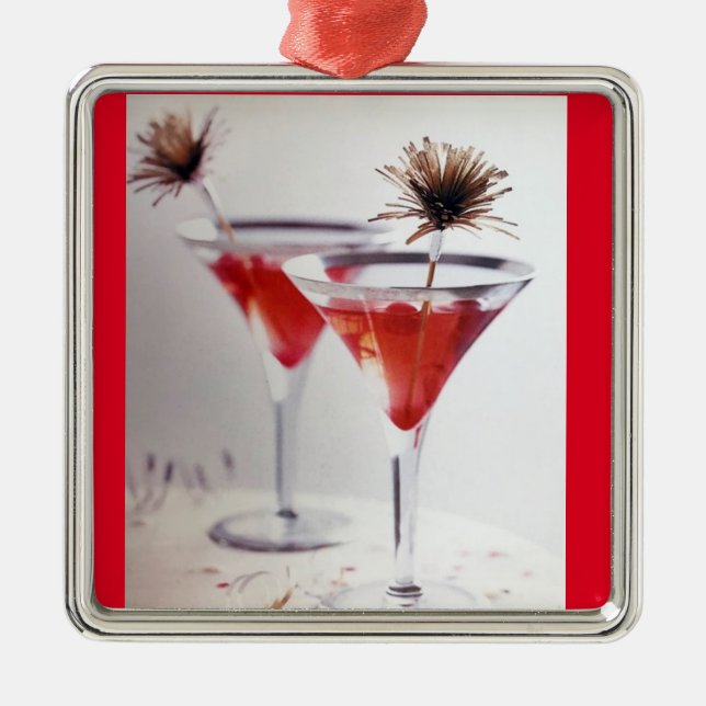 **VUXEN "CHEERS" COOLA** CHRISTMAS ORNATION JULGRANSPRYDNAD METALL (Framsidan)