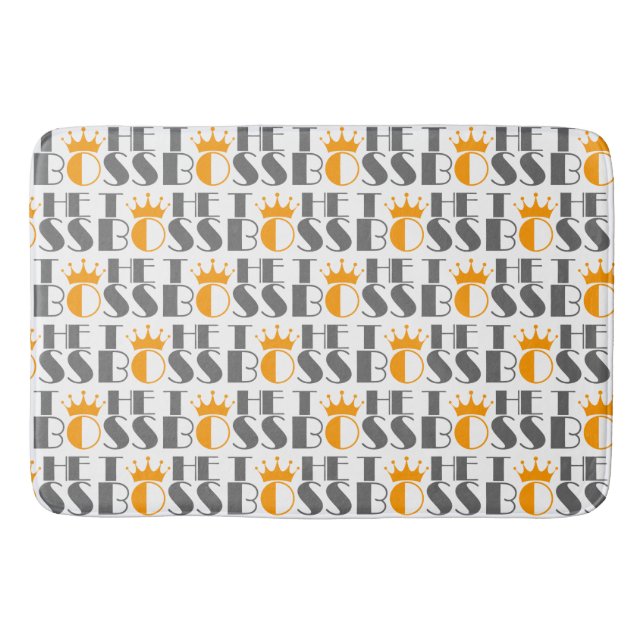Vuxen Chef krona Badrumsmatta (Framsidan)