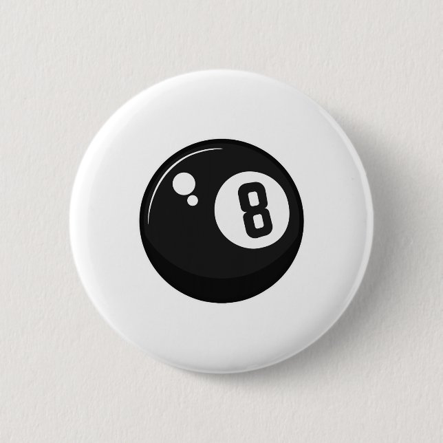 Vuxen Clic Magic 8 Eight Ll Billiards Bassäng Play Knapp (Framsida)