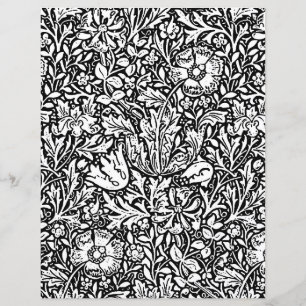 Vuxen Coloring Page, William Morris Compton Blommi