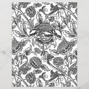 Vuxen Coloring Page, William Morris Sunwers