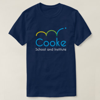 VUXEN Cooke logotyputslagsplats, mörk - blått Tee Shirt