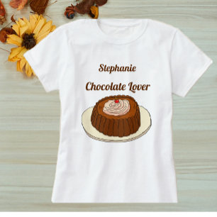 Vuxen Cute Chocolate Älskare T Shirt