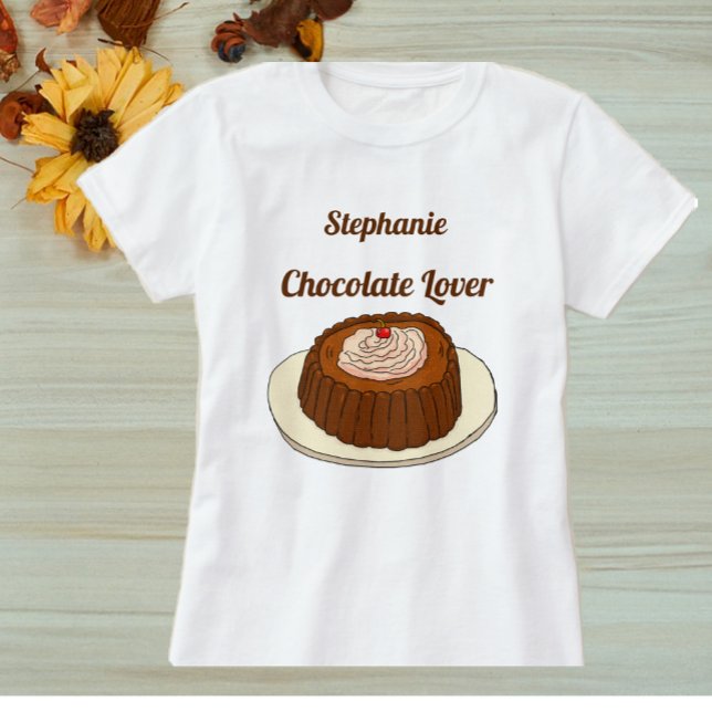 Vuxen Cute Chocolate Älskare T Shirt (Skapare uppladdad)