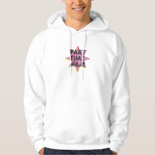 Vuxen deltid hoodie