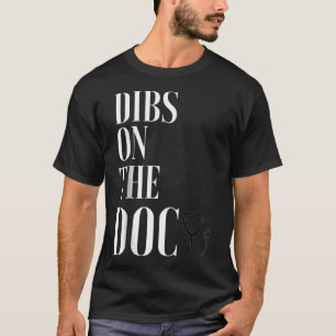 Vuxen DIBS PÅ DOC Doktor Surgeon Physician T Shirt