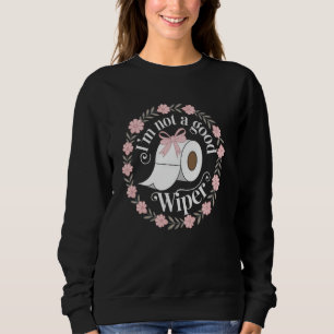 Vuxen Embarrassing Funny Im Inte en Bra Wiper Inap T Shirt