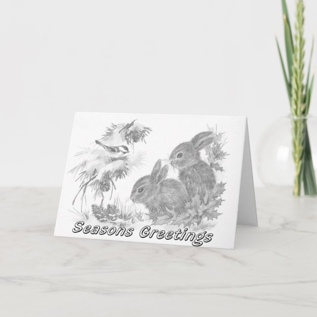 Vuxen färgning av julkort helgkort (Framsida)