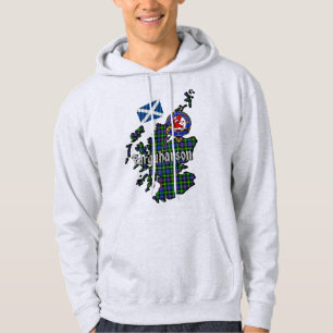 Vuxen Farquharson Klan Badge Hoodie