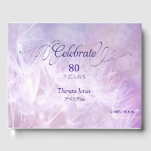 Vuxen Födelsedagsfest Guest Bok för alla åldrar