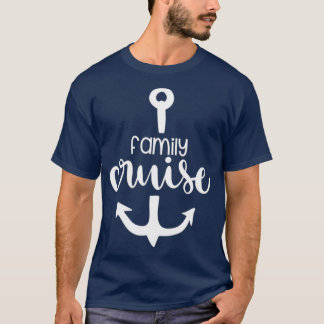 Vuxen för Cruise Vacation Resa Boat Anchor Kids T Shirt